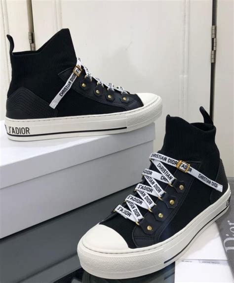 christian dior platform sneakers|walk'n'dior high top platform sneaker.